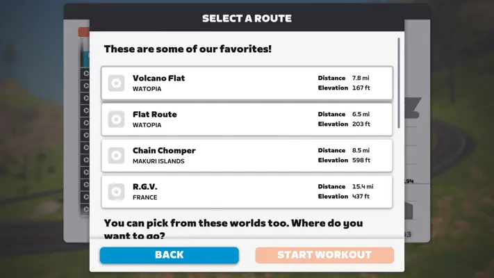 Zwift android App screenshot 12