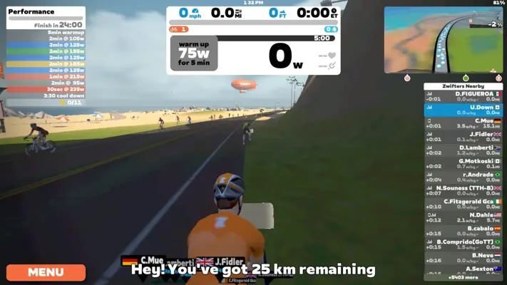 Zwift android App screenshot 5